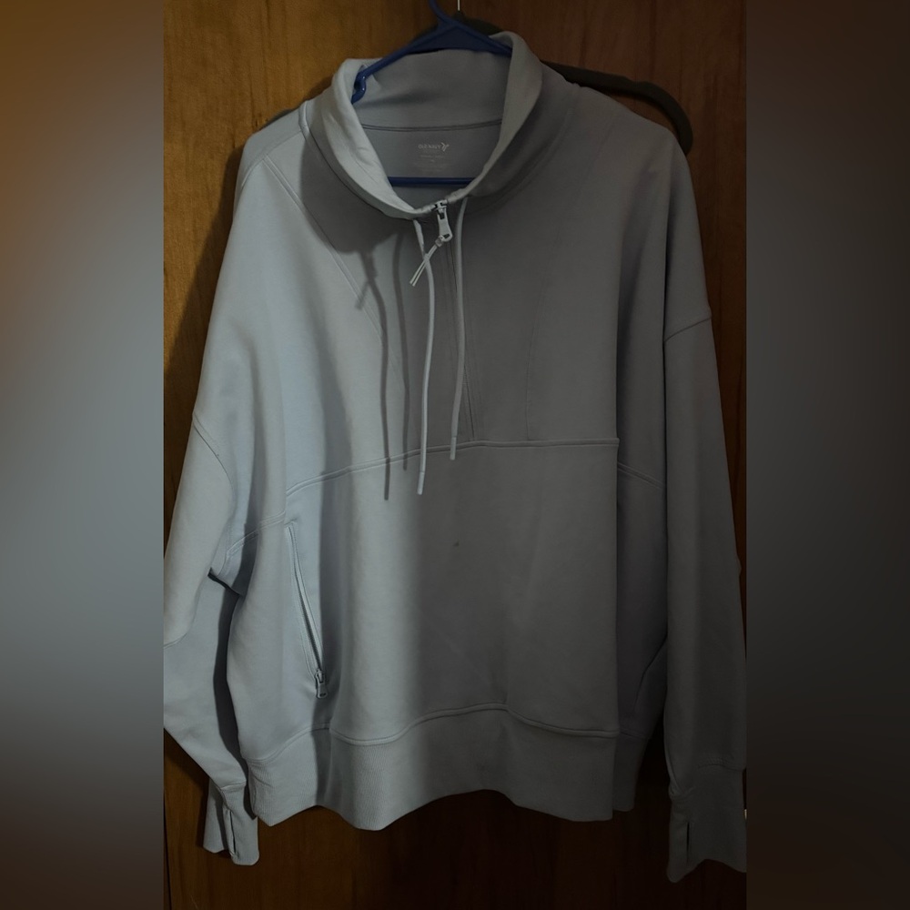 Old Navy women’s active 4x Light blue Hoodie